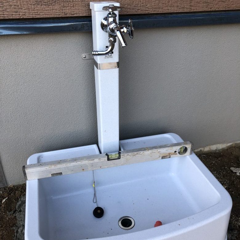 庭の水栓